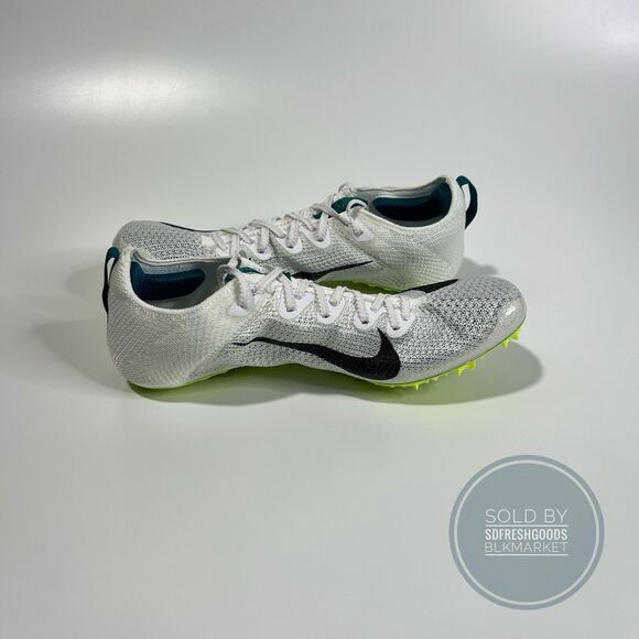 Nike Zoom Superfly Elite 2 White Bright Spruce Track Spikes FZ9662-100 Size 9 main image 4